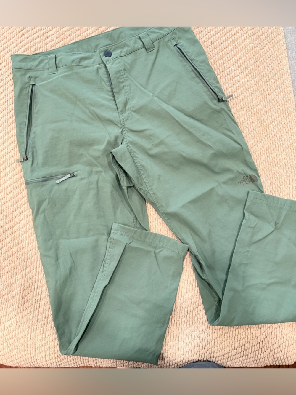 The North Face Green Hiking Pants Men’s 36 Lightweight Outdoor